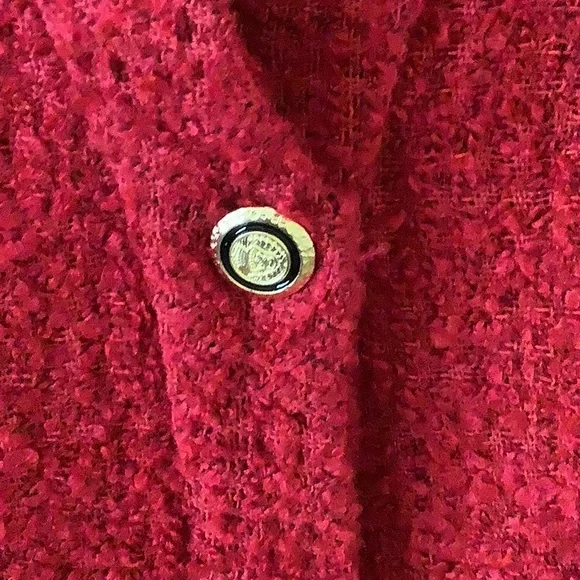 Gorgeous Red Zara Coat Dress ❤️❤️❤️❤️ - Picture 3 of 8